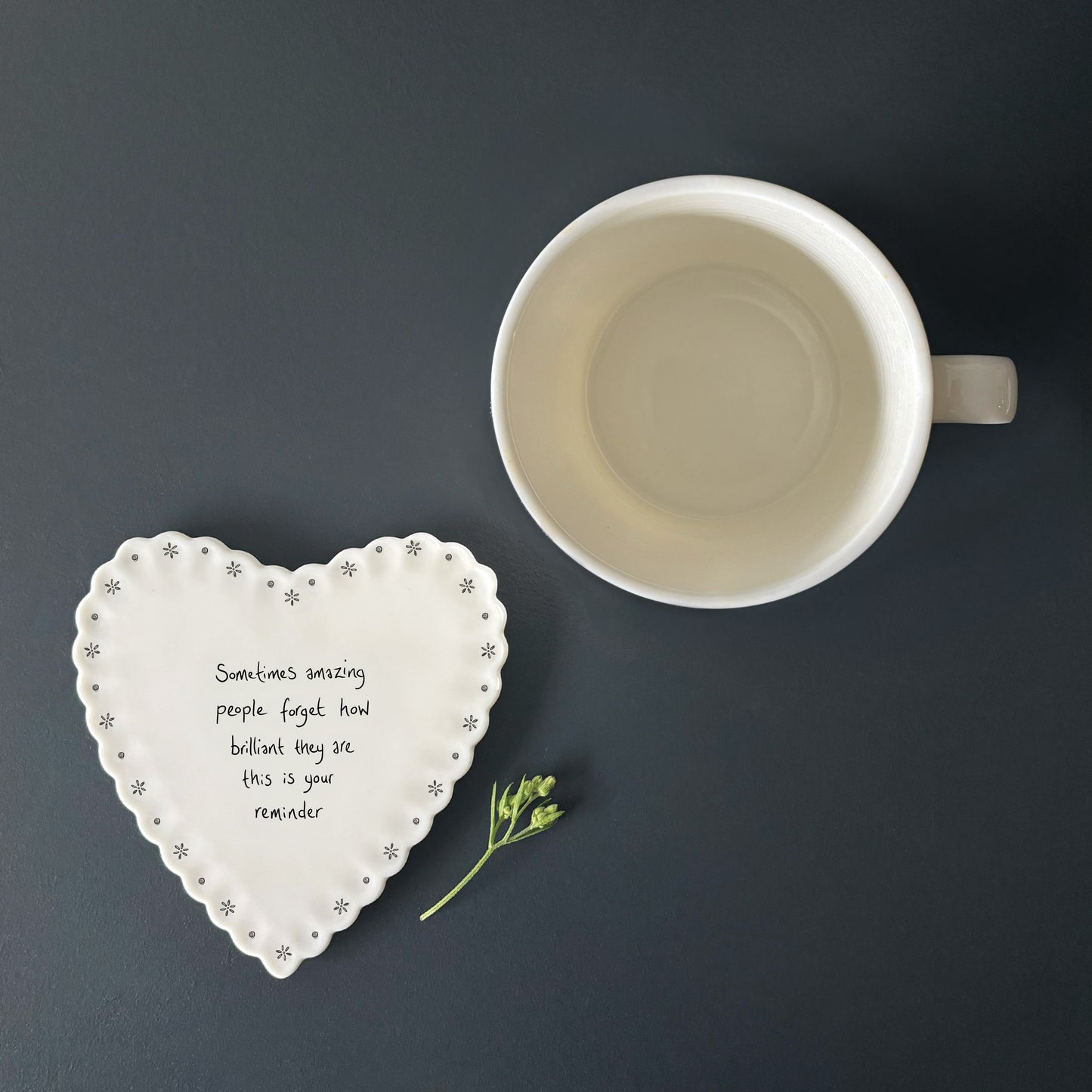 Heart Scallop Coaster - Sometimes Amazing People