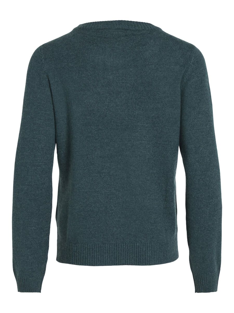 VIRIL ROUND NECK KNITTED PULLOVER