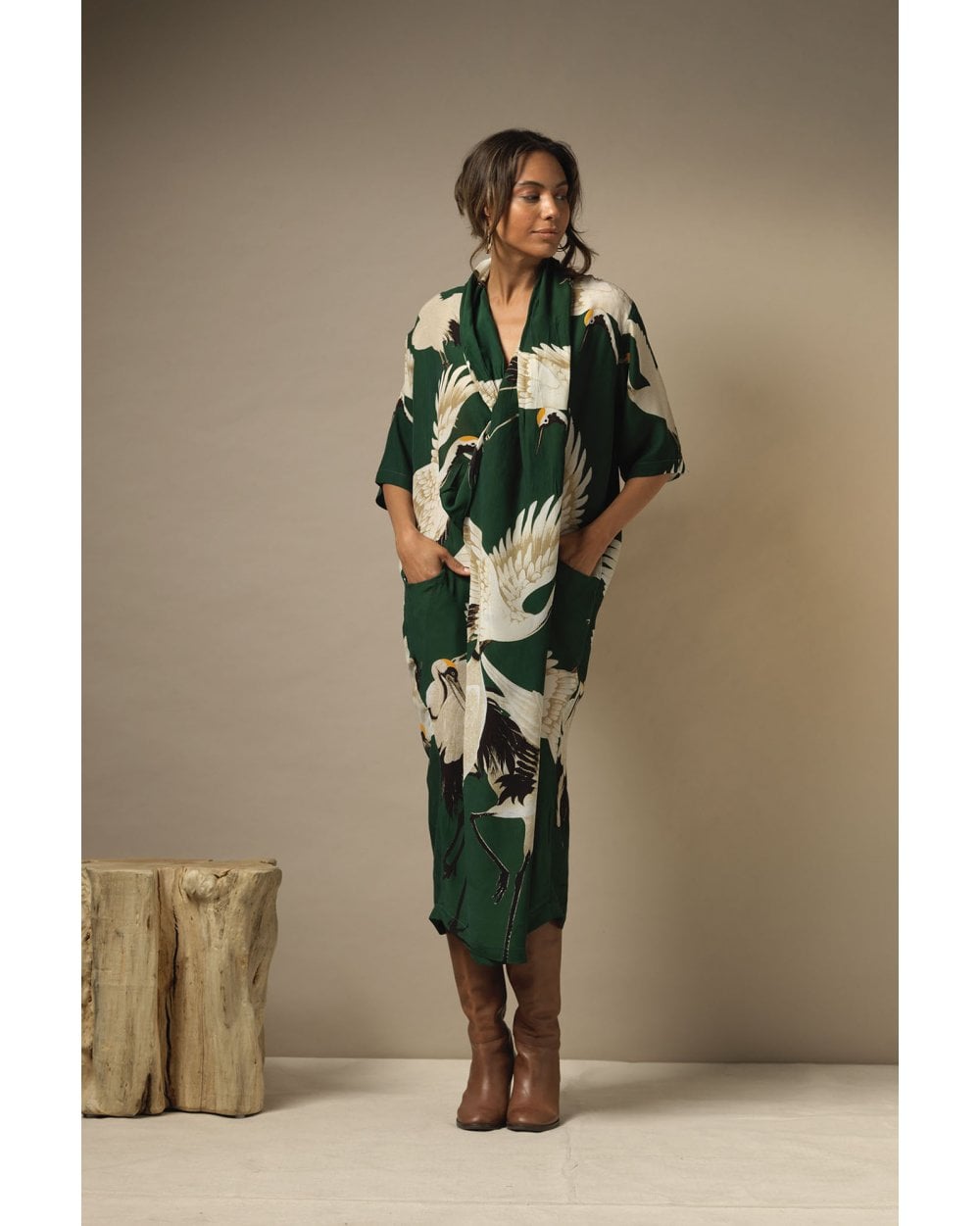 Stork Forest Rachel Dress - S/M