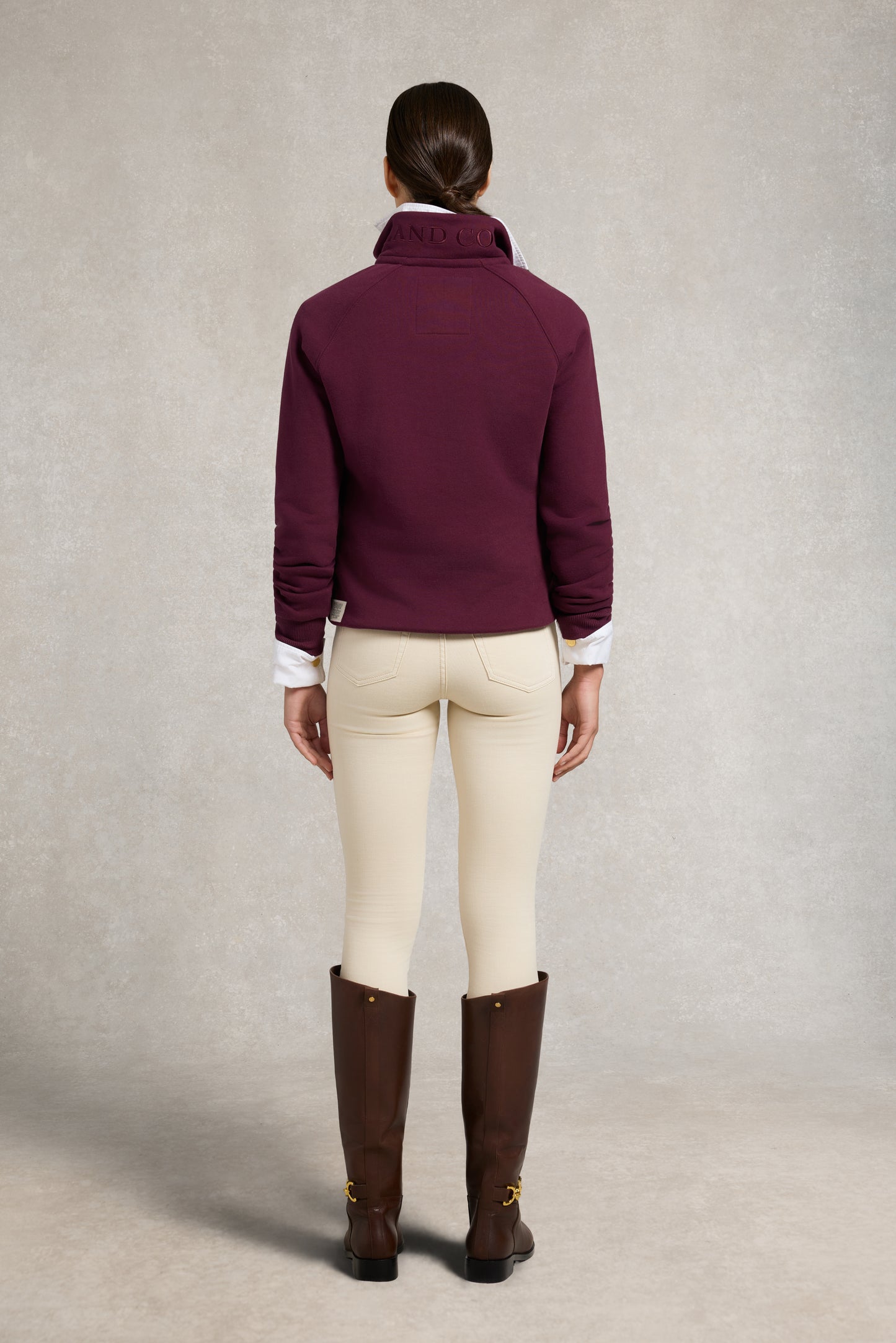 Sporting Goods Zip Henley