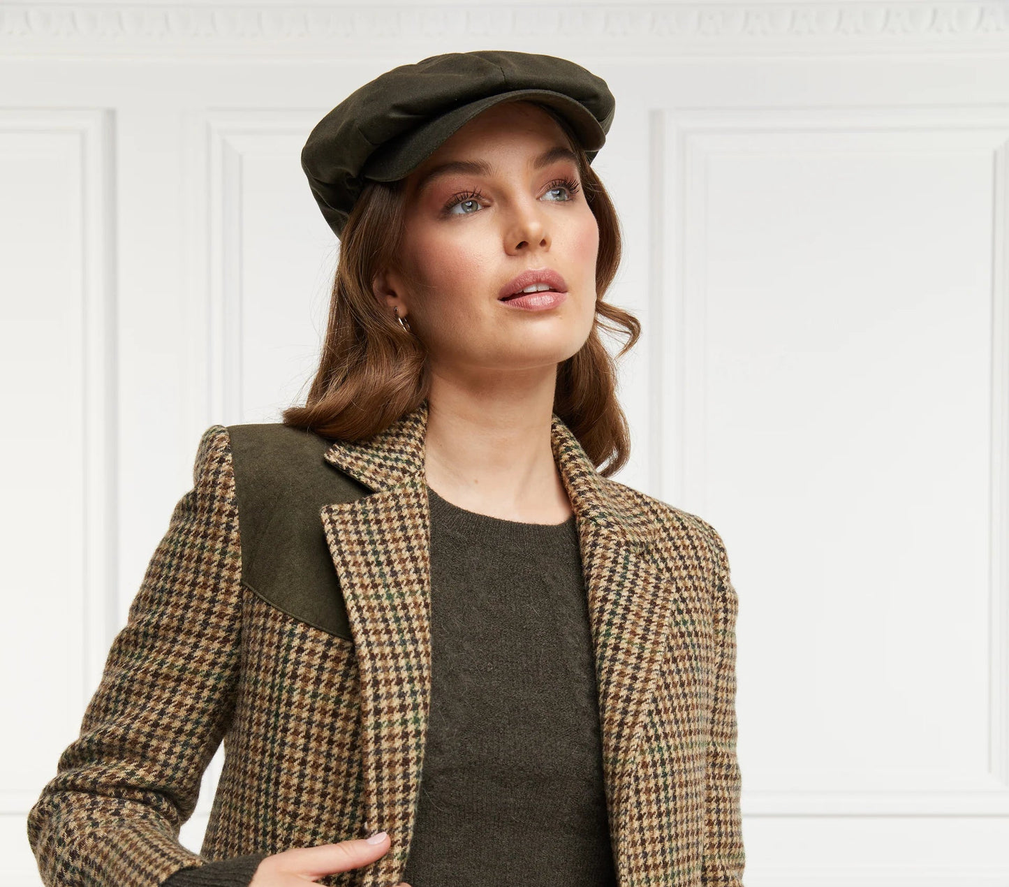 Baker Boy Tweed Cap
