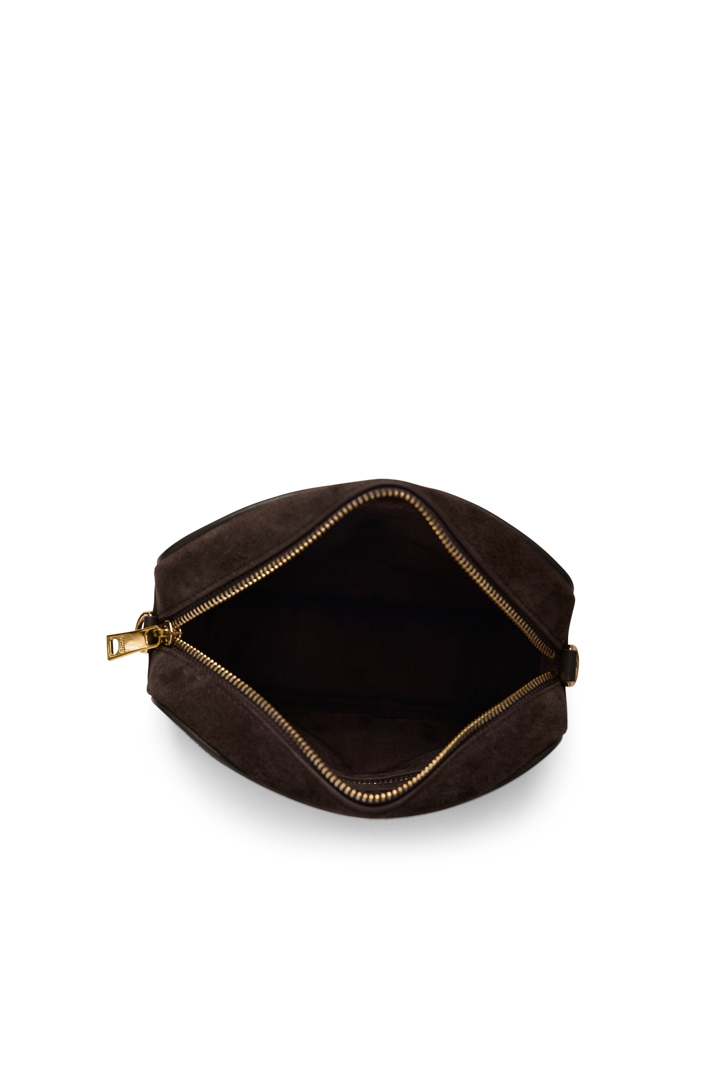 Country Camera Bag - Chocolate Suede