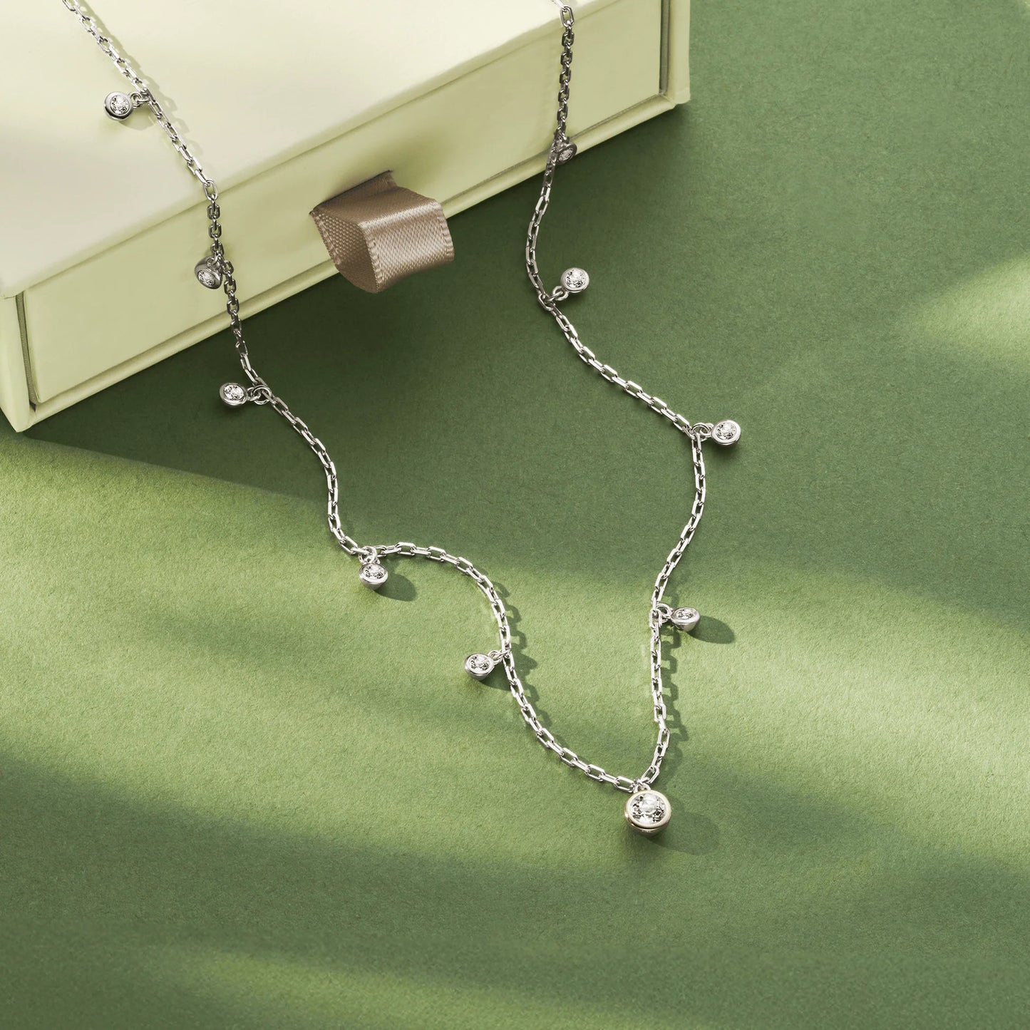 Celebration Sterling Silver Necklace with Topaz