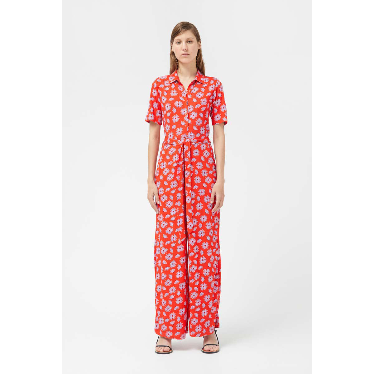 Bellis Floral Long Jumpsuit