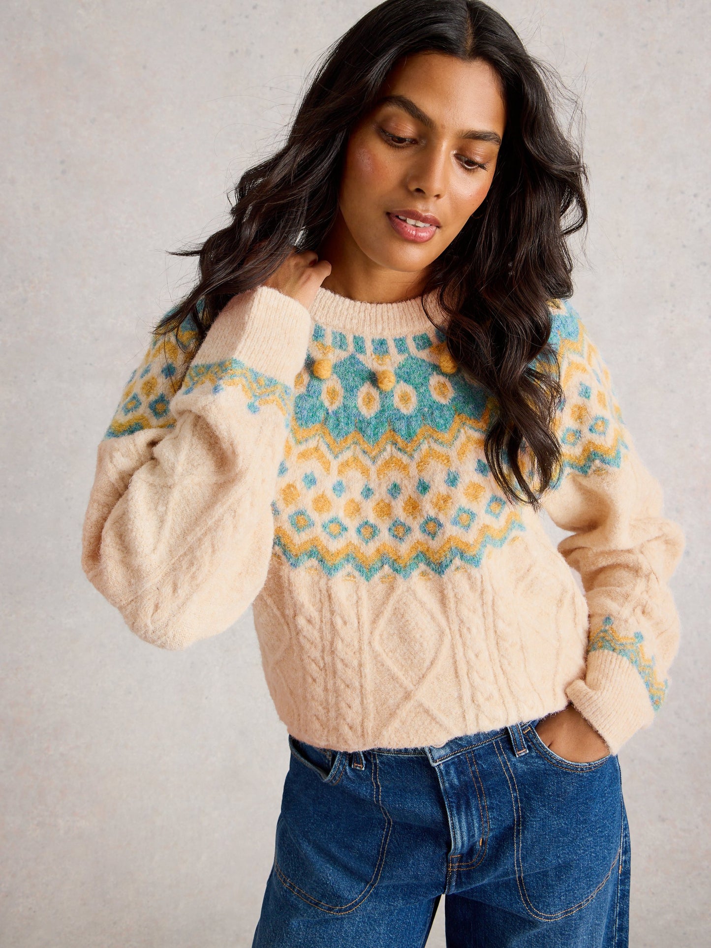 IZZY FAIRISLE JUMPER