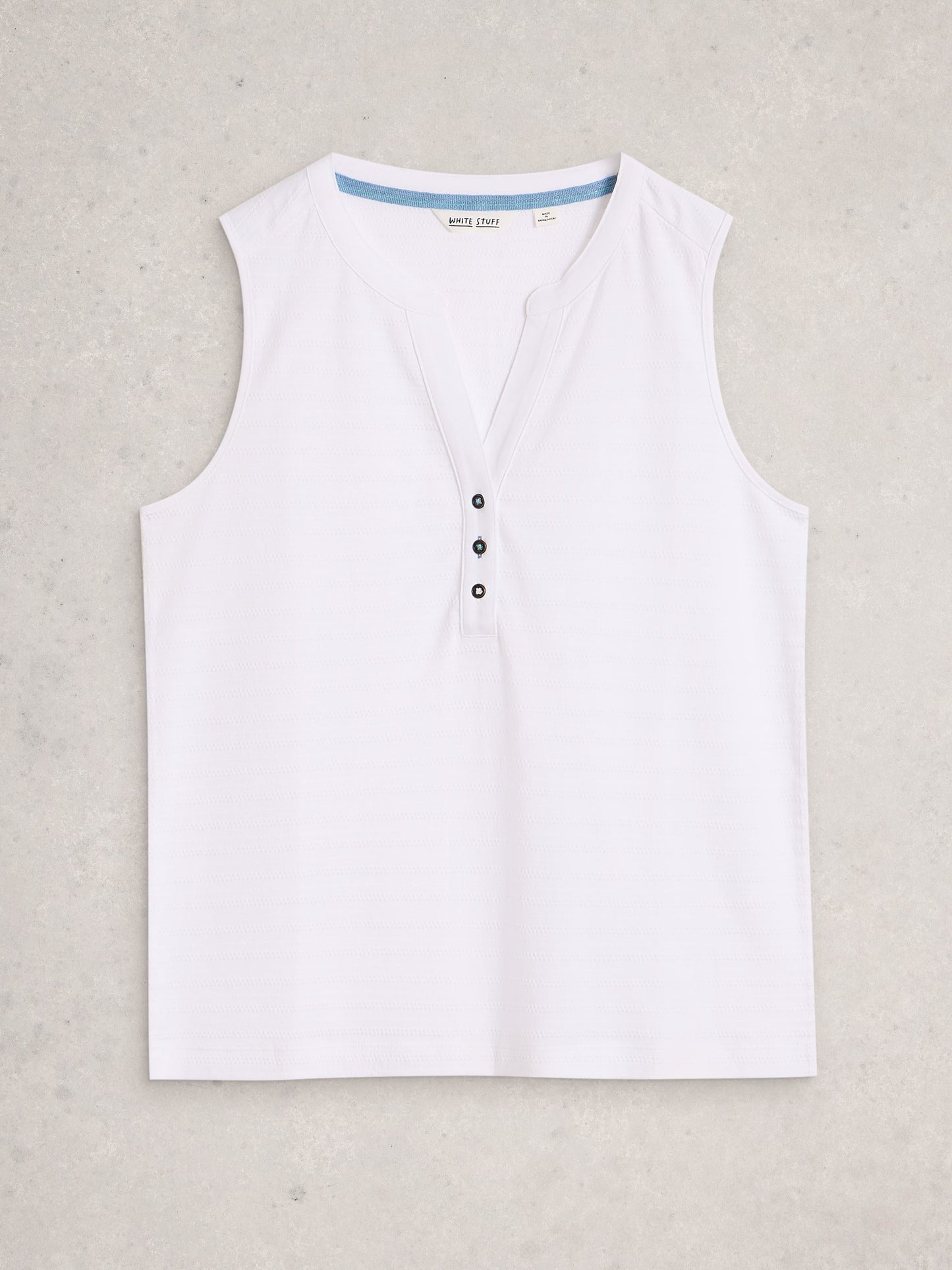 NORA TEXTURE NOTCH VEST