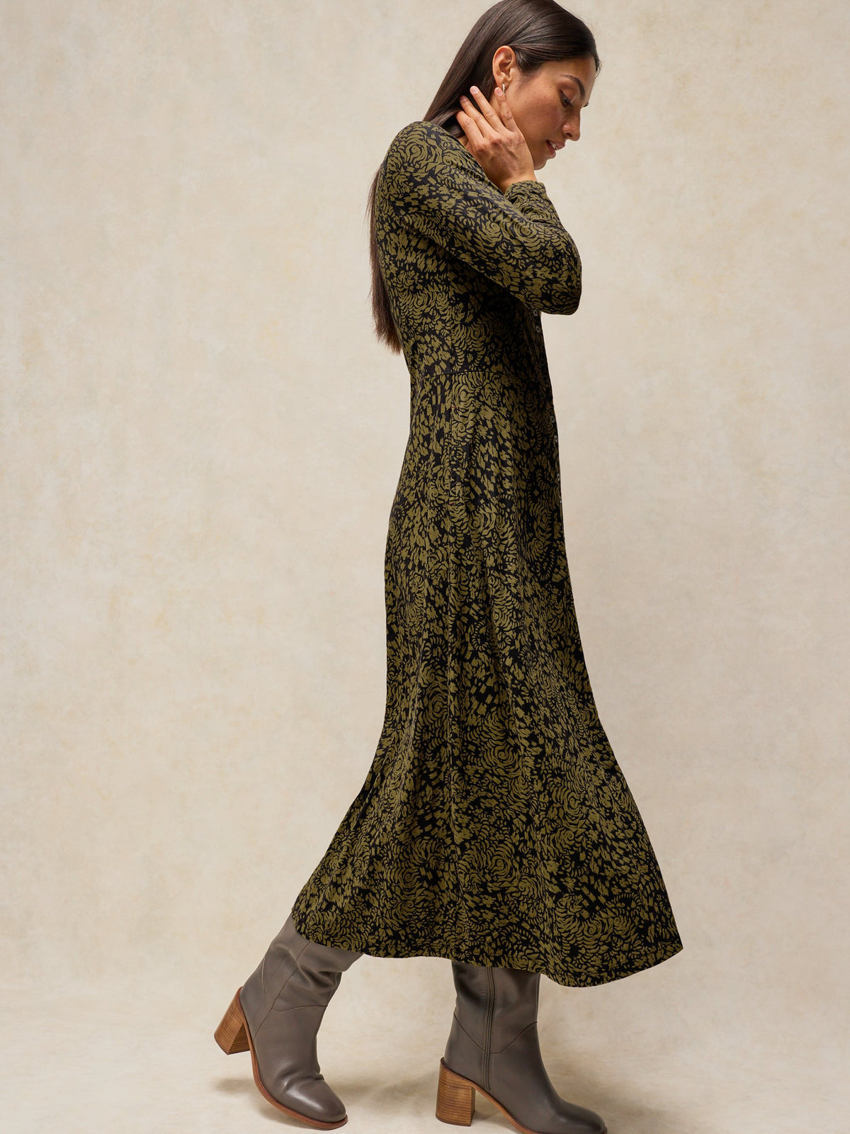 Reese Button Through Dress