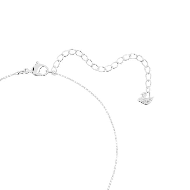 Solitaire Pendant White