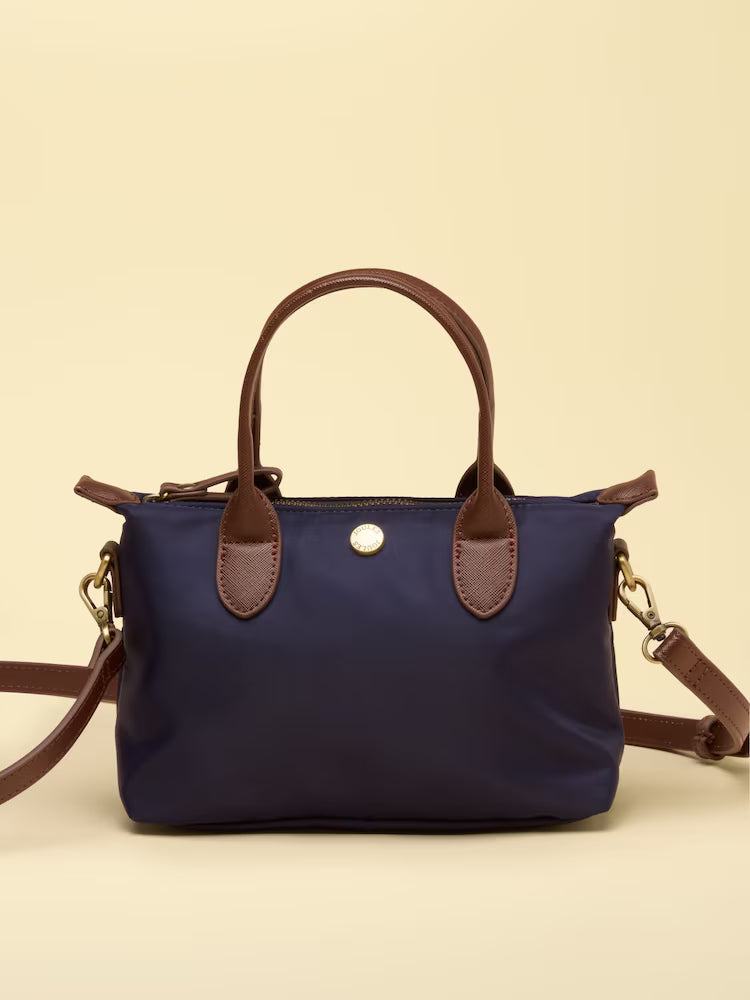 Mini Navy Crossbody Handbag
