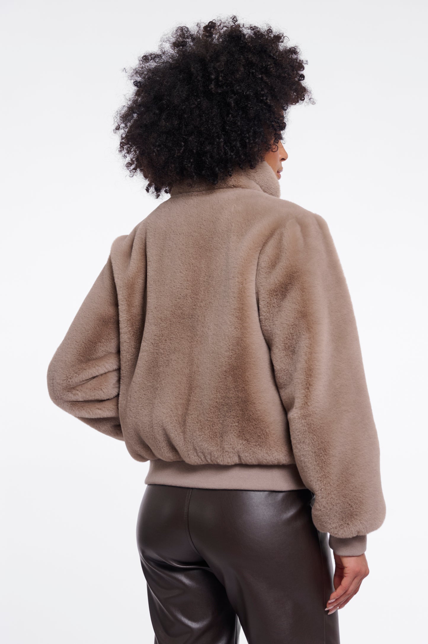 Short Faux Fur Jacket