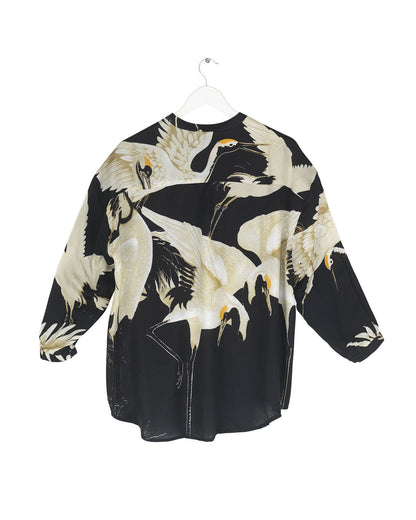 Stork Black Darcy Shirt - S/M