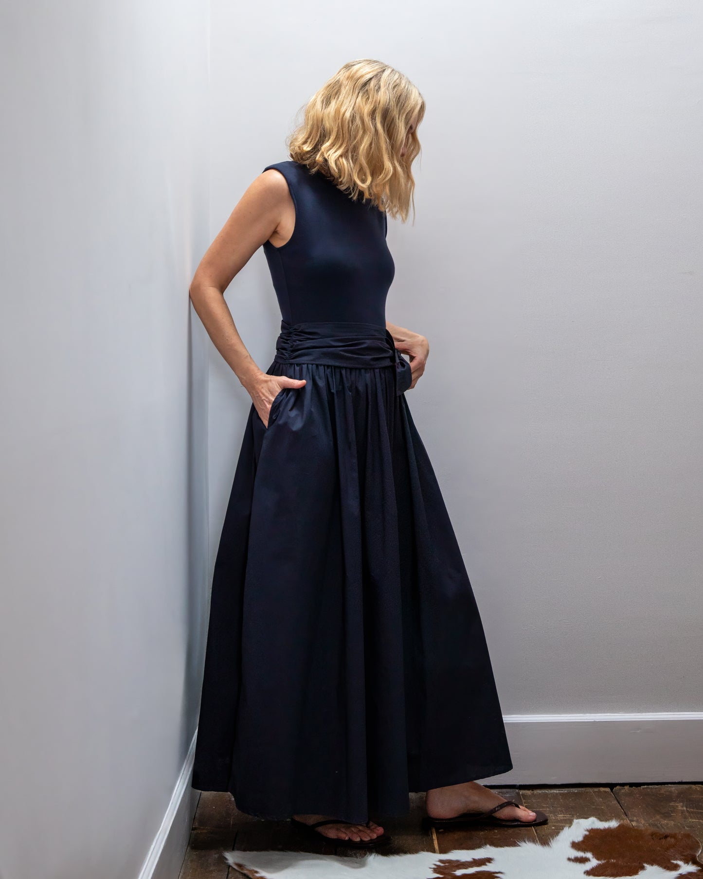 Johann Dress - Navy
