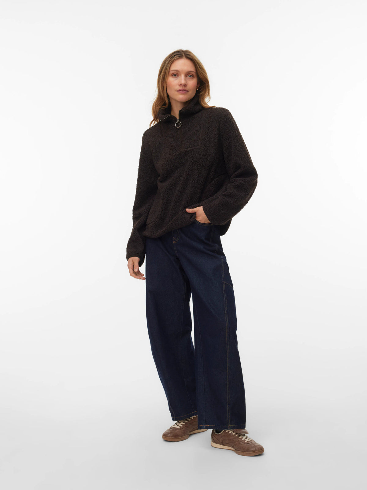 Flash Teddy Half Zip