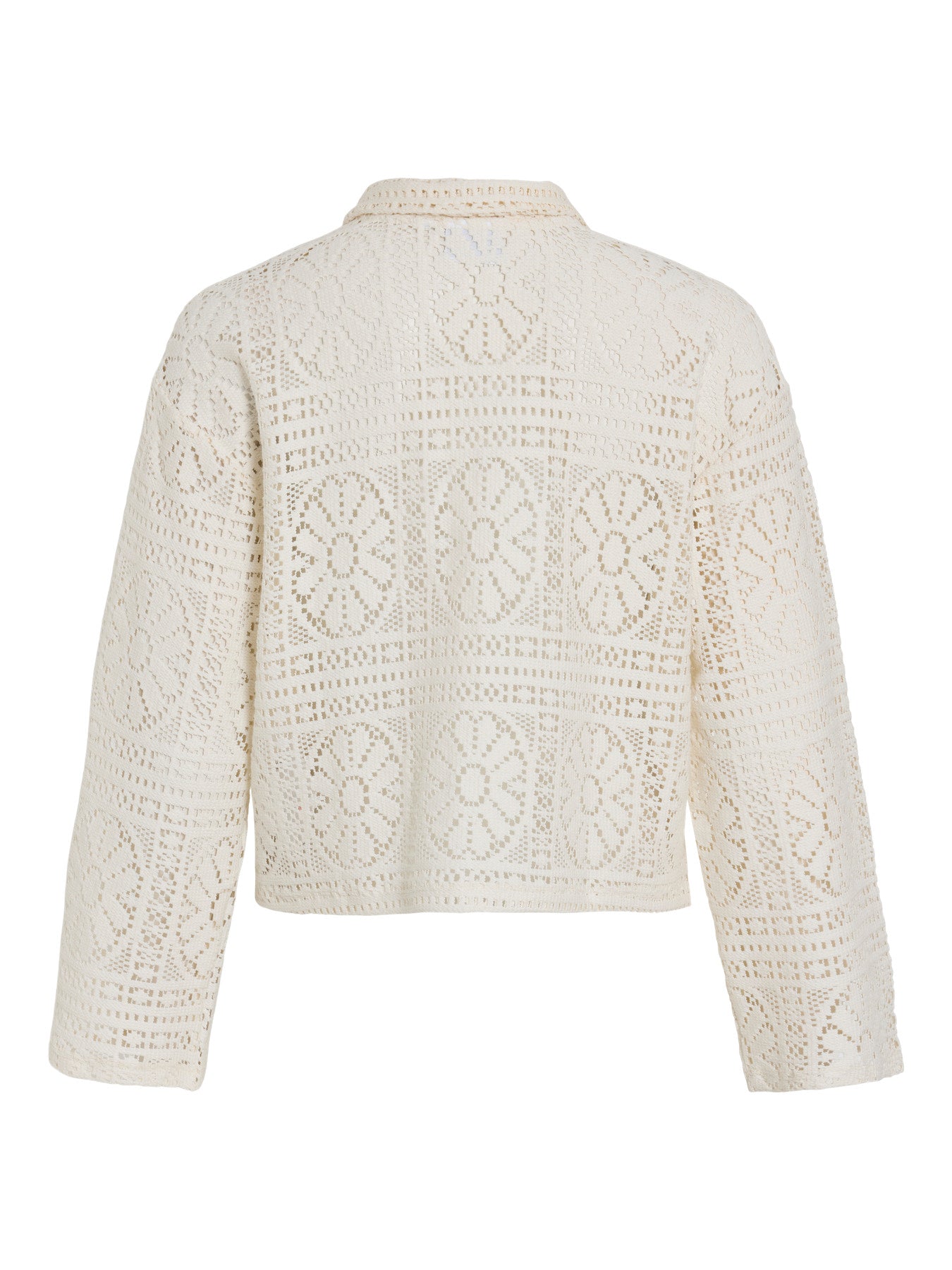 Merinda Crochet Long Sleeve Shirt