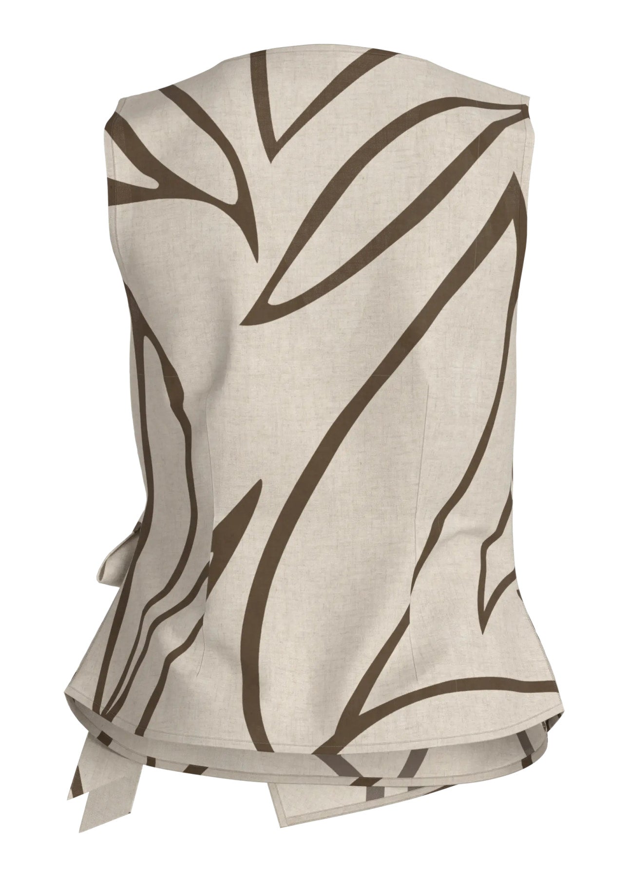 Prisilla V-Neck Knot Shirt