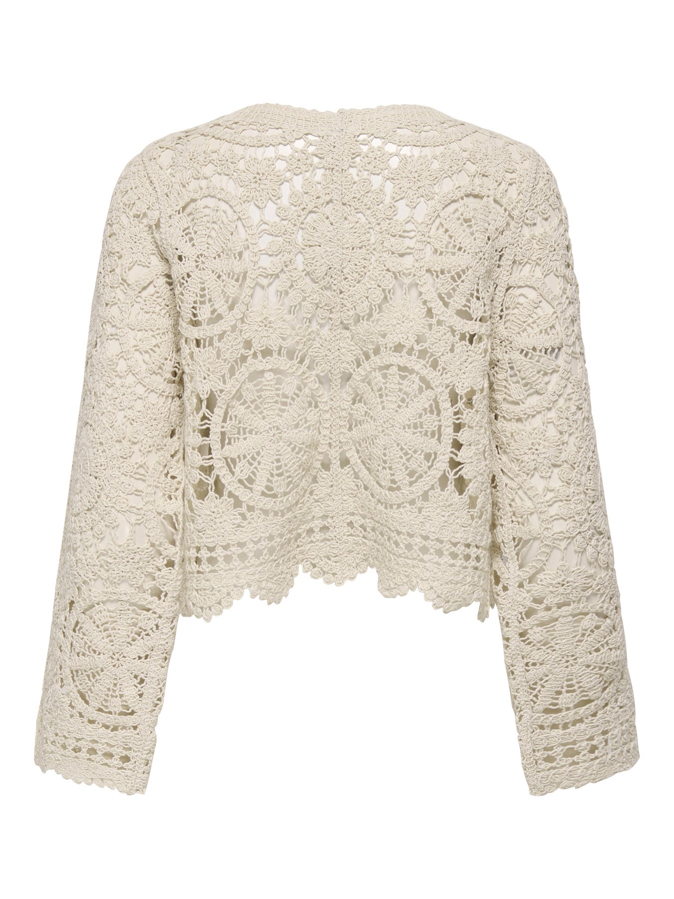 Waterly Crochet Tie Cardigan