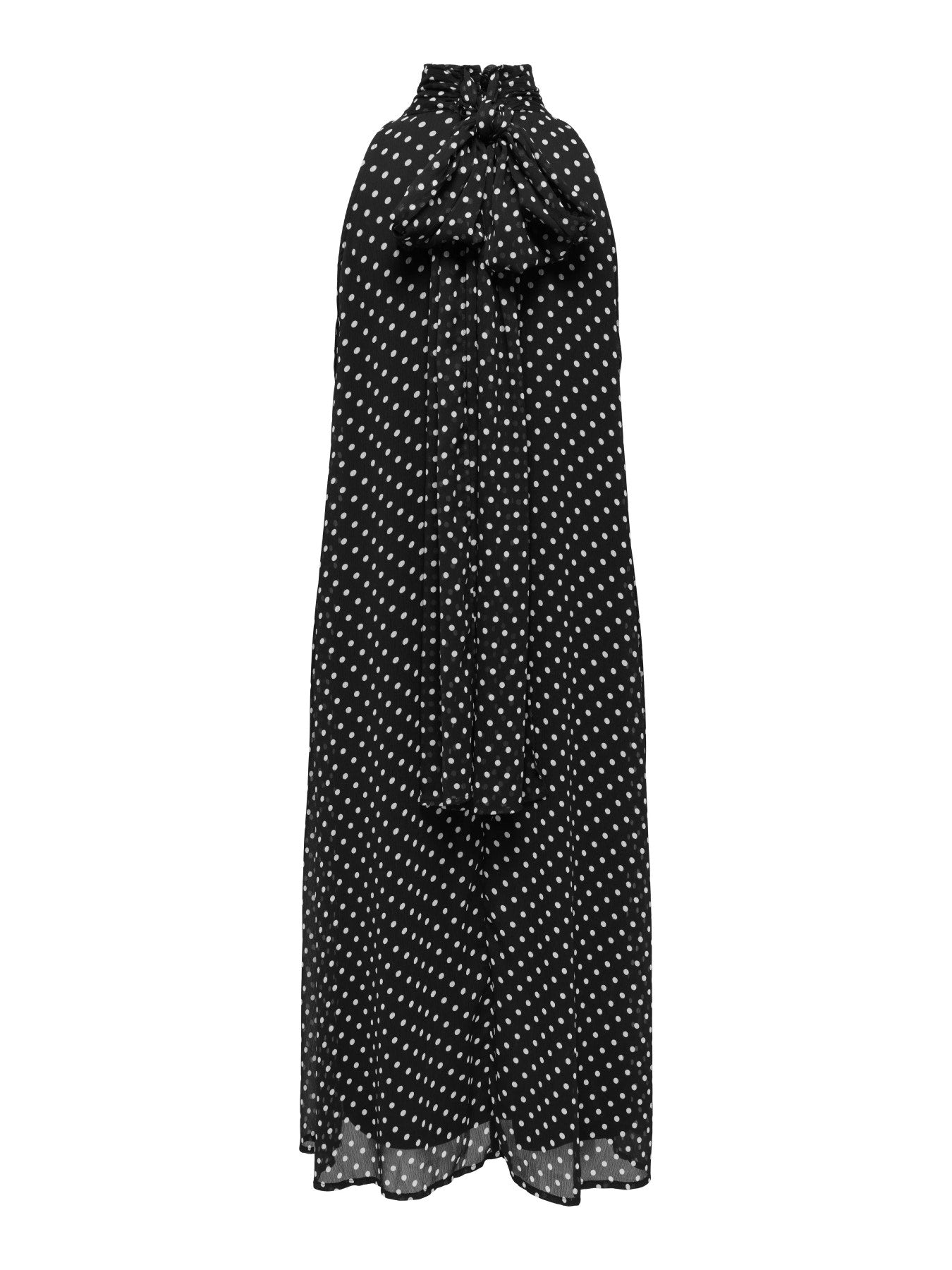 Pola Halterneck Midi Dress