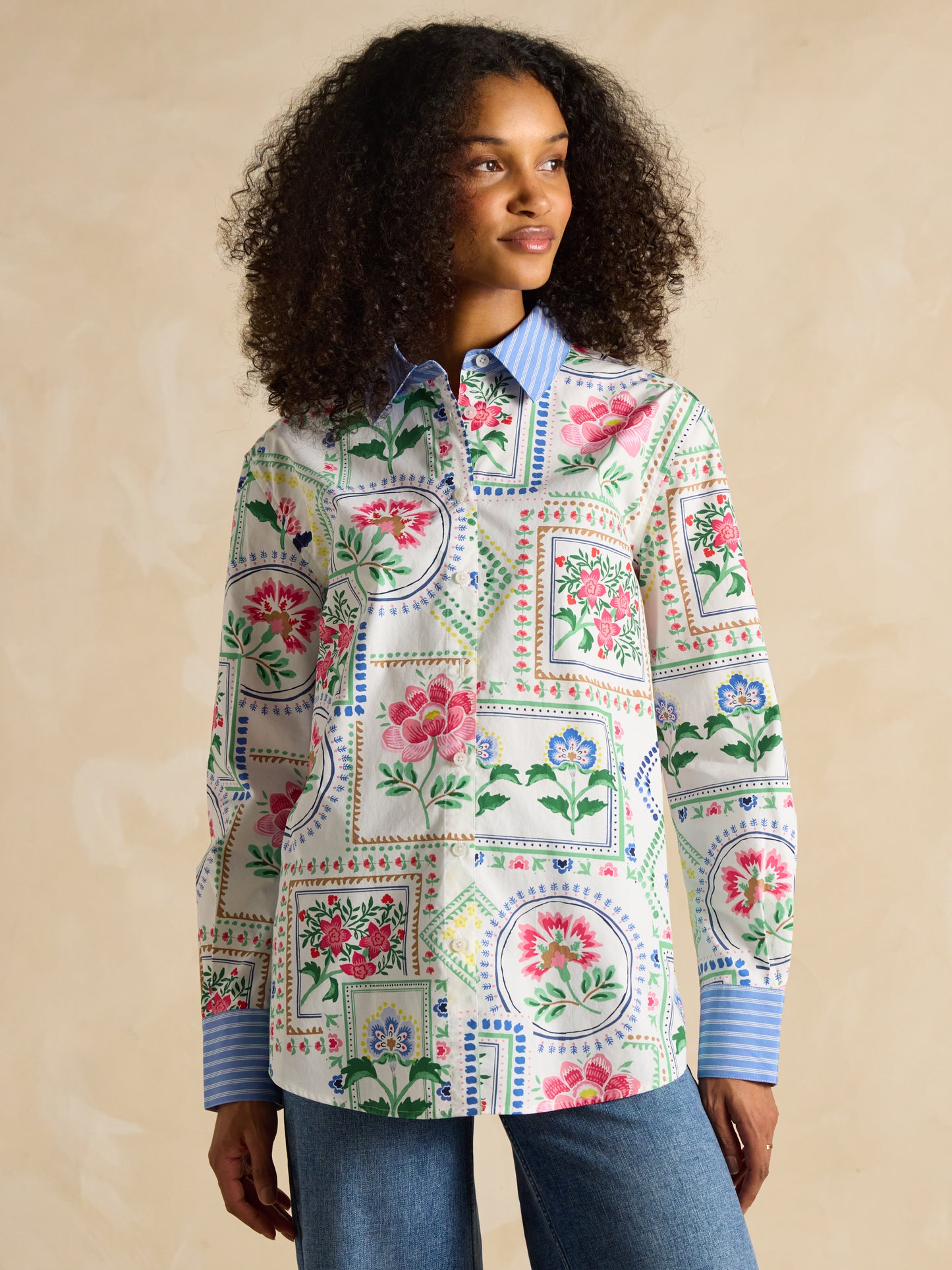 Amilla Longline Relaxed Fit Shirt