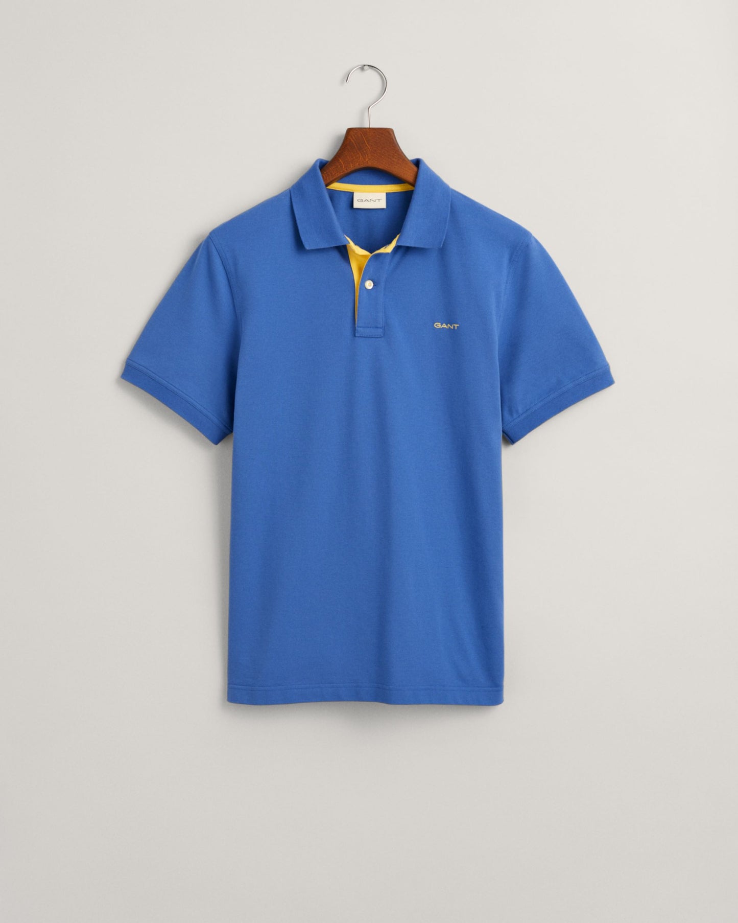 Regular Fit Contrast Pique Polo Shirt