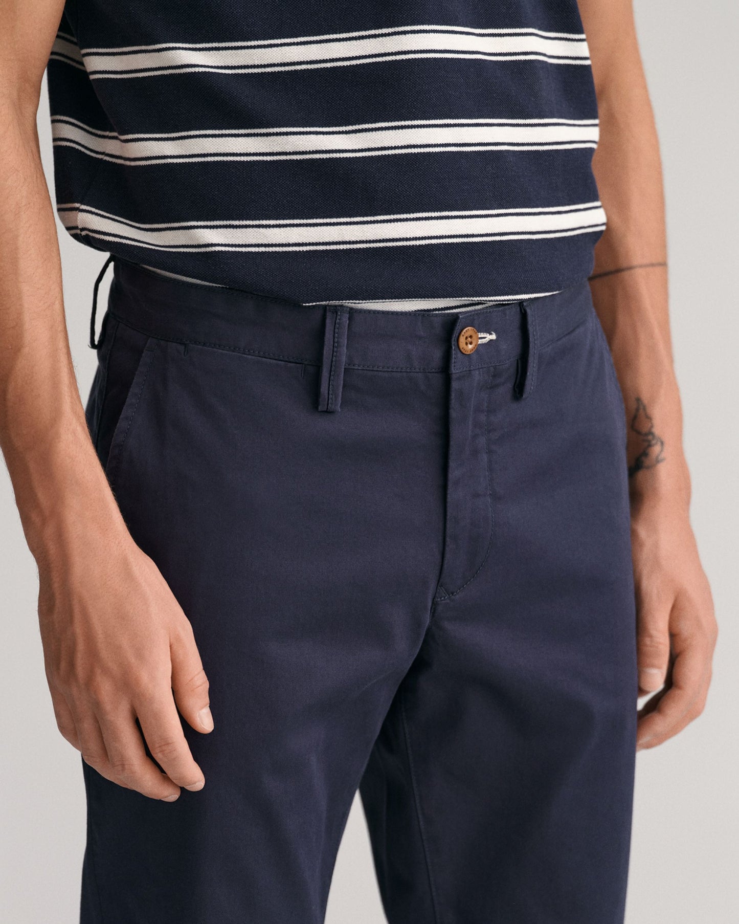 Slim Fit Twill Chinos