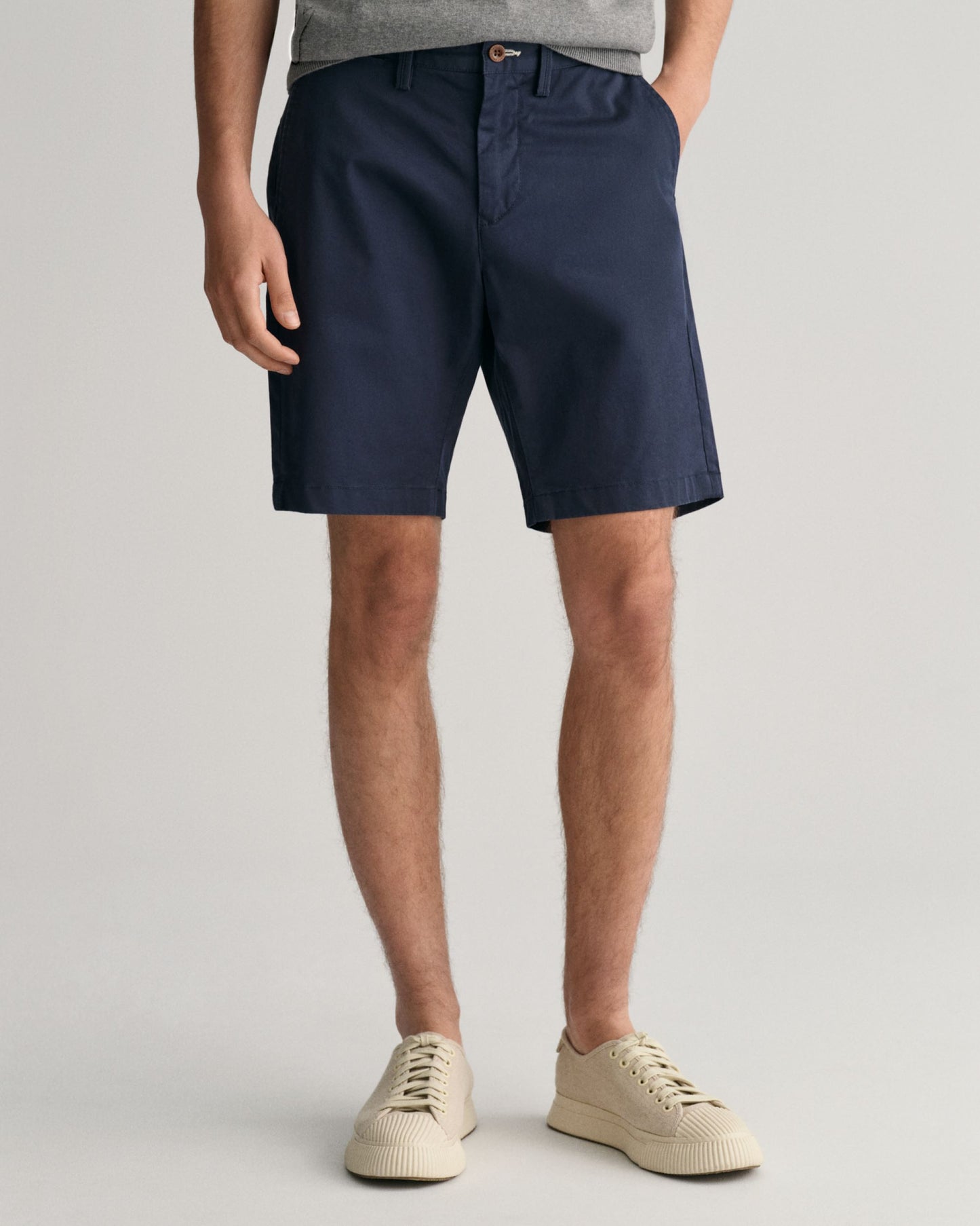 Slim Fit Twill Shorts