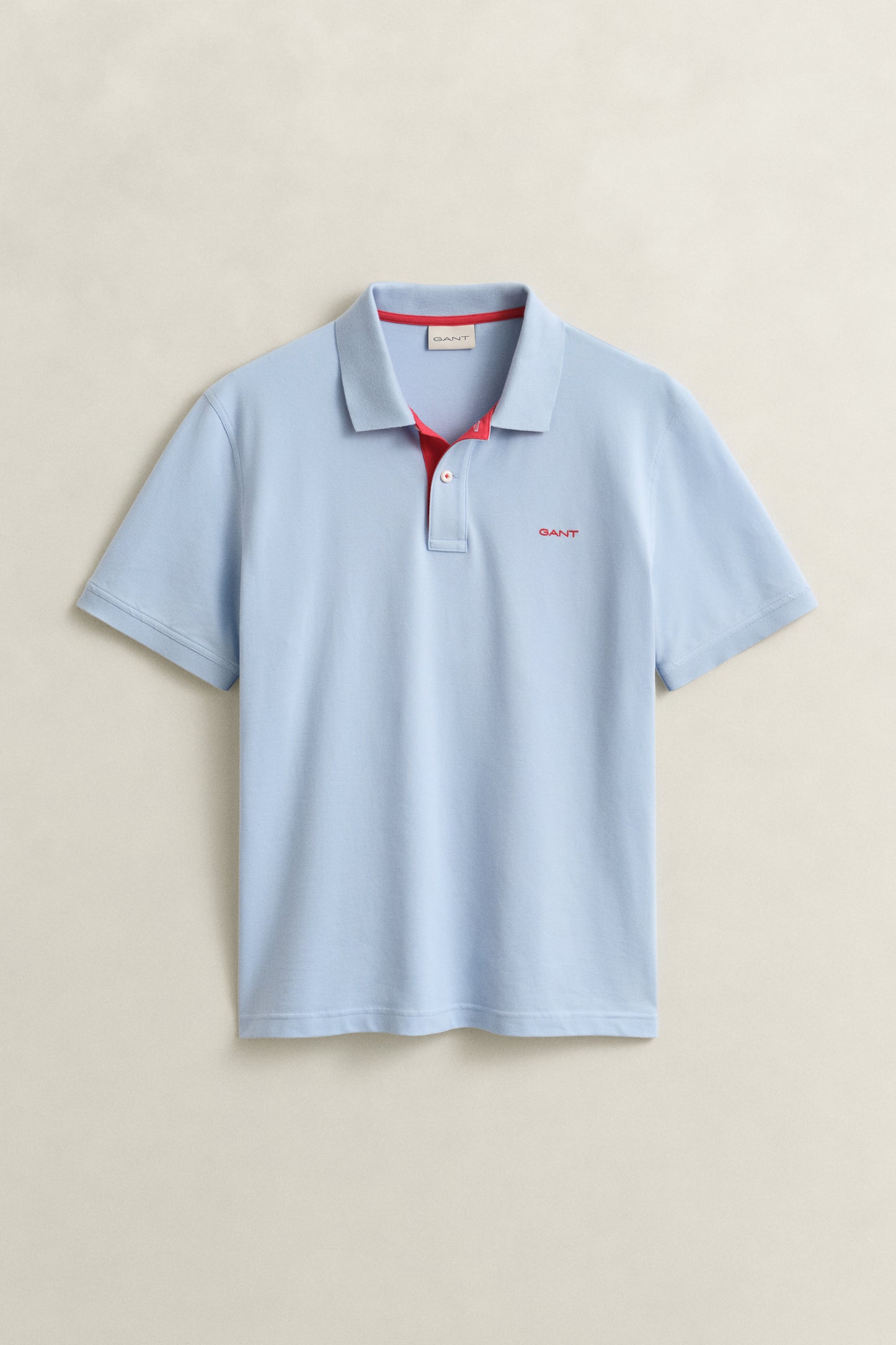 Regular Fit Contrast Pique Polo Shirt