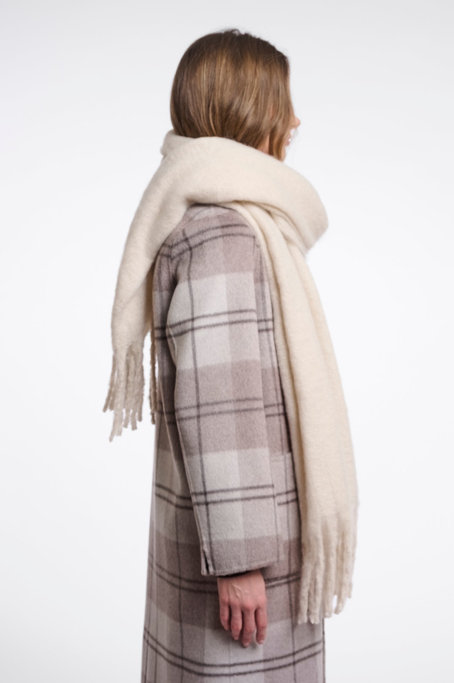Scarf with Fringes