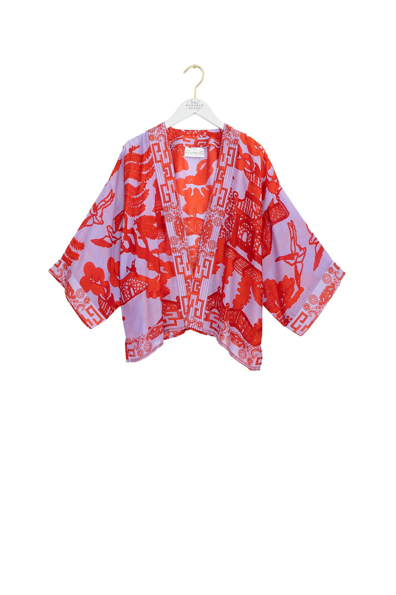Giant Willow Violet Kimono