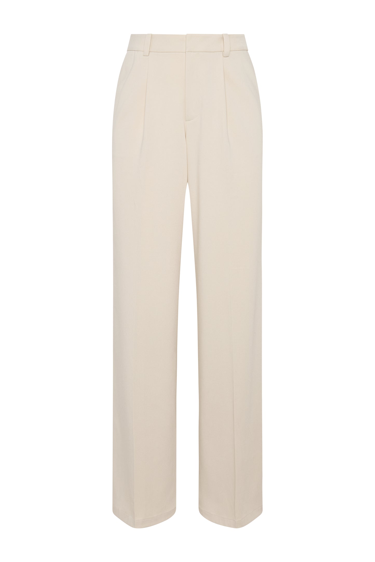 Pleated Wide Leg Trouser