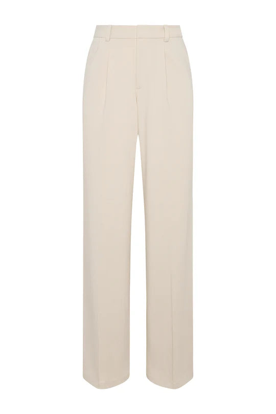 Pleated Wide Leg Trouser