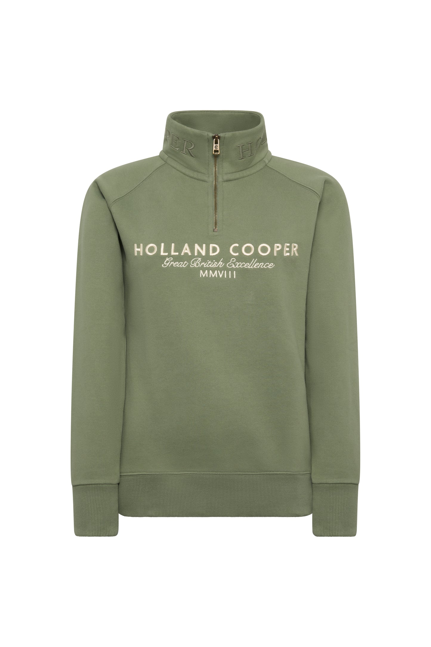 Sporting Goods Zip Henley