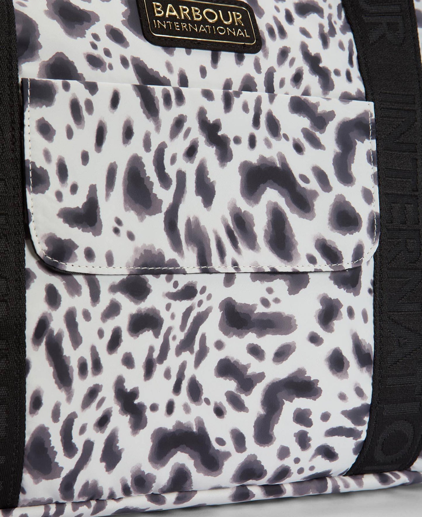 Boulevard Tote Bag - Bio Ink Leopard Print