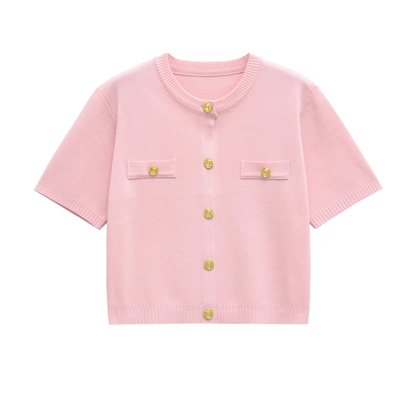 Boxy T-shirt Cardigan - Small