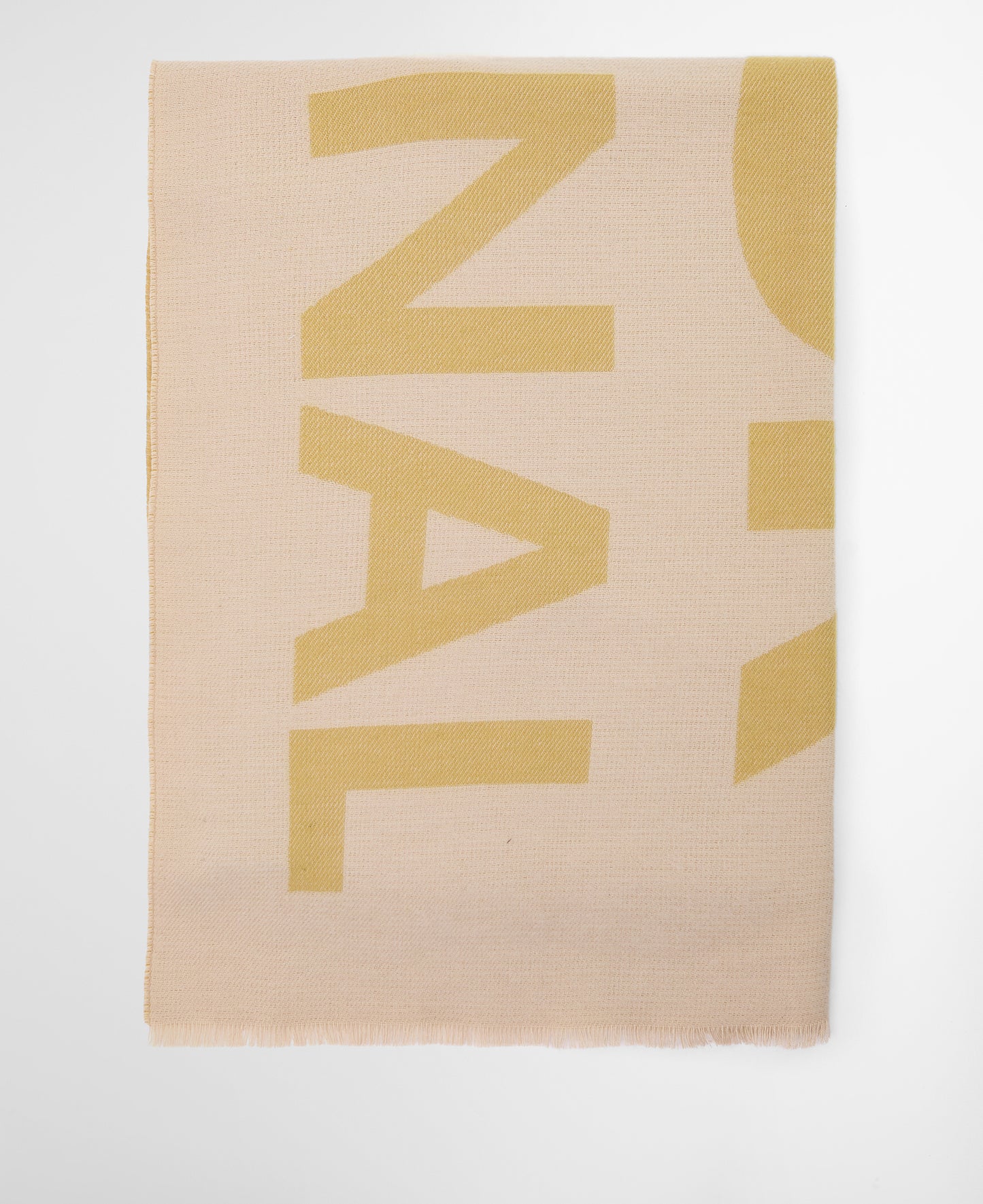 Milla Logo Scarf - Jasmine/Burnished Gold