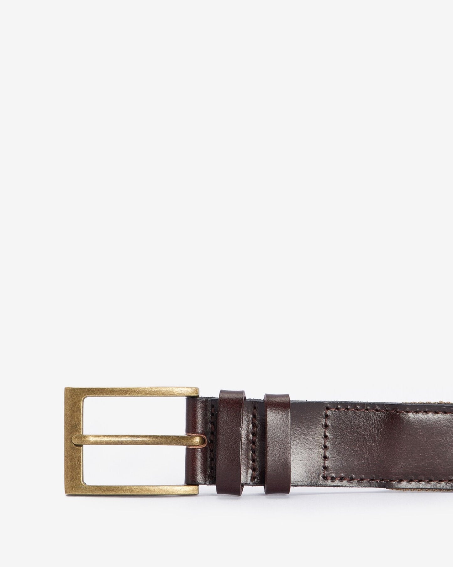 Albyn Leather Webbing Belt