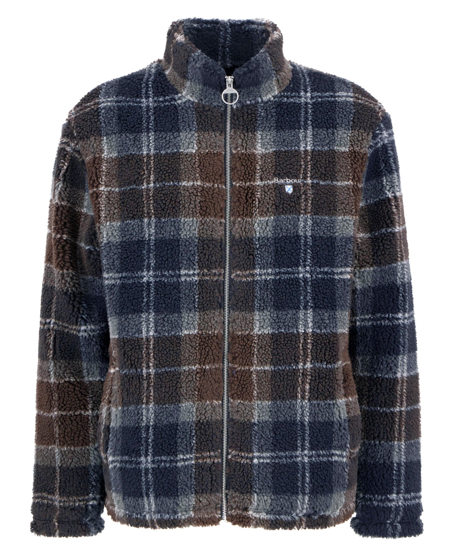 Tartan Fleece Zip Through