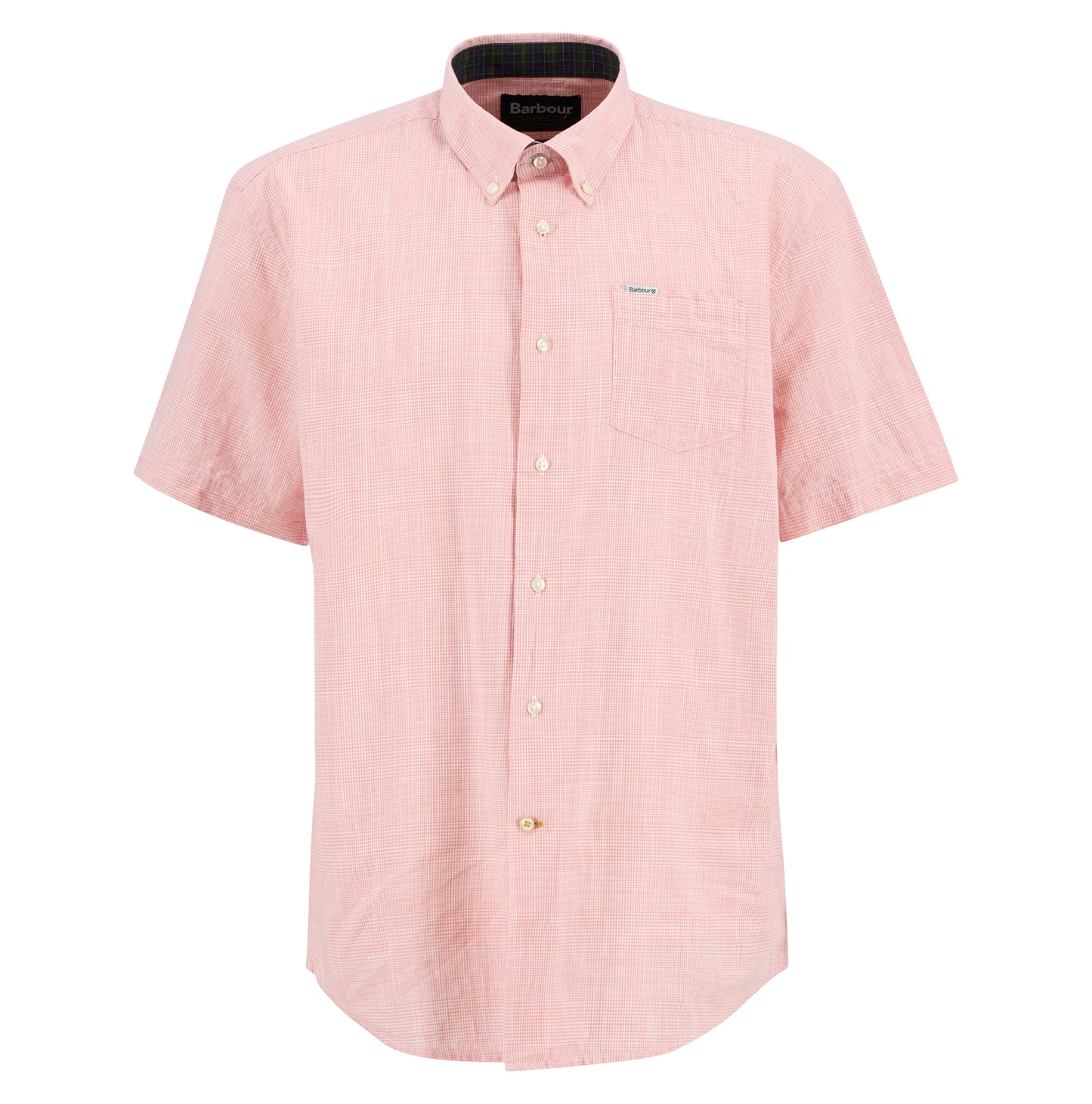 Fleming Linen Blend Regular Short Sleeve Shirt