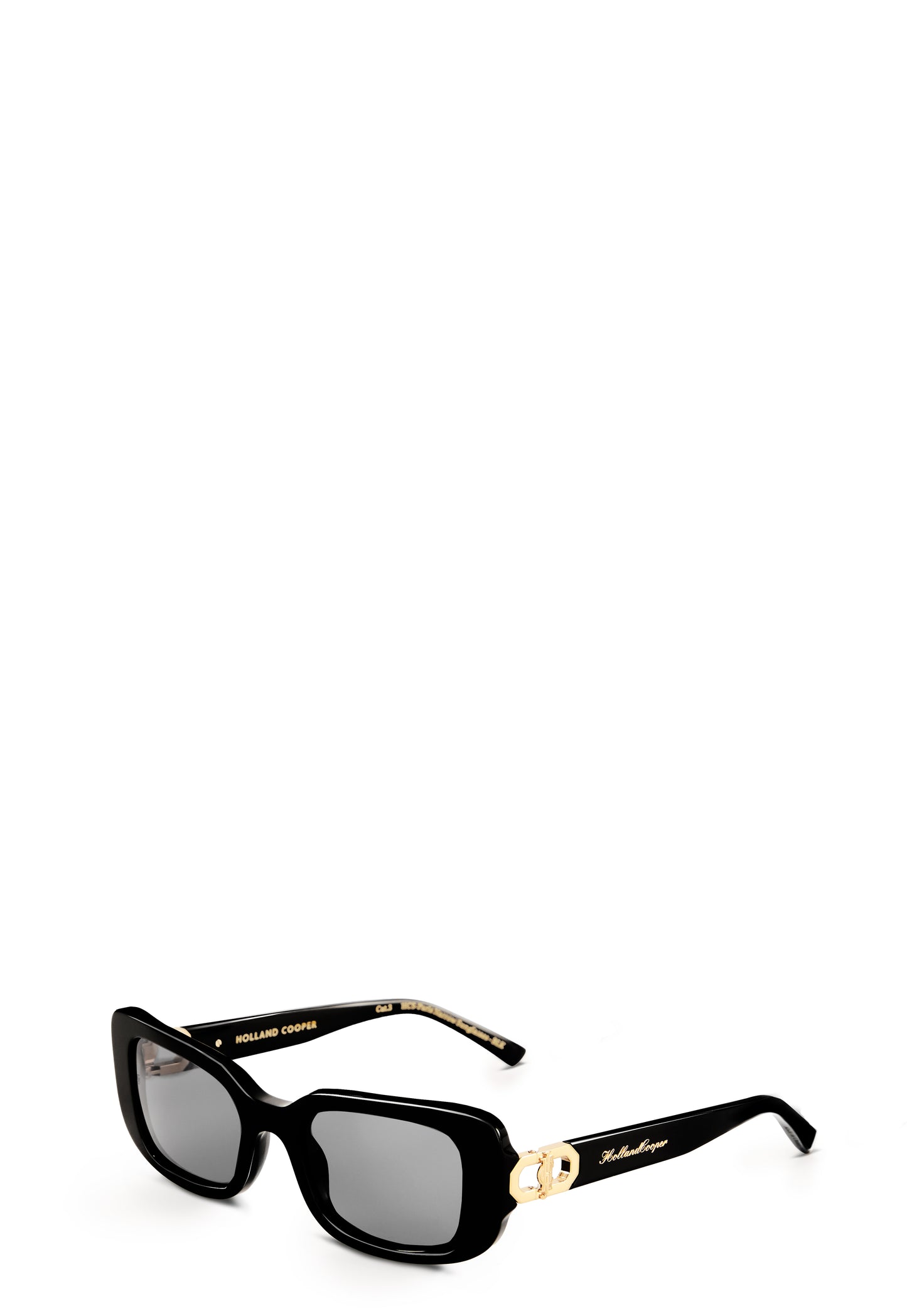 Paris Narrow Sunglasses - Black