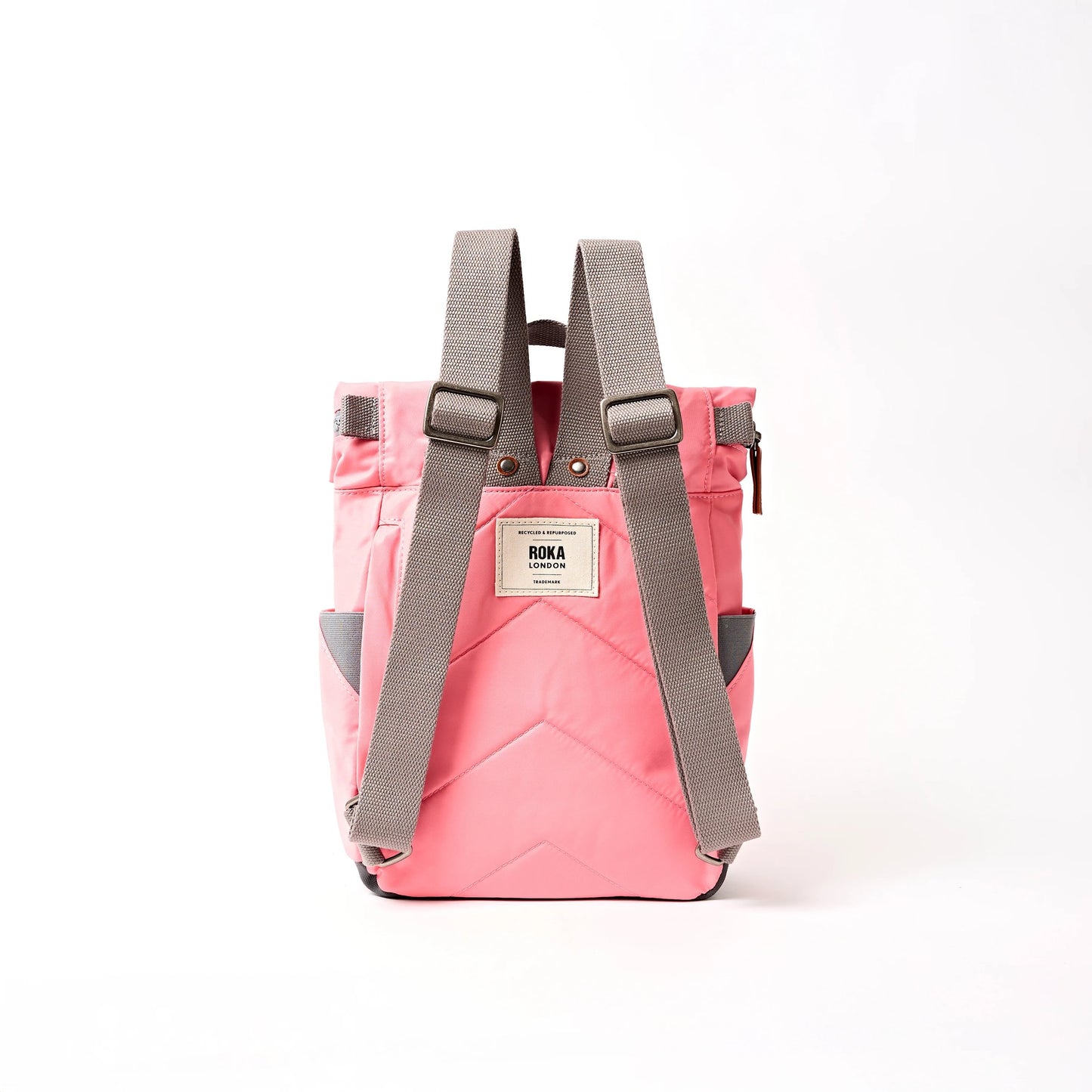 Canfield Small Backpack in Pink Lemonade Nylon