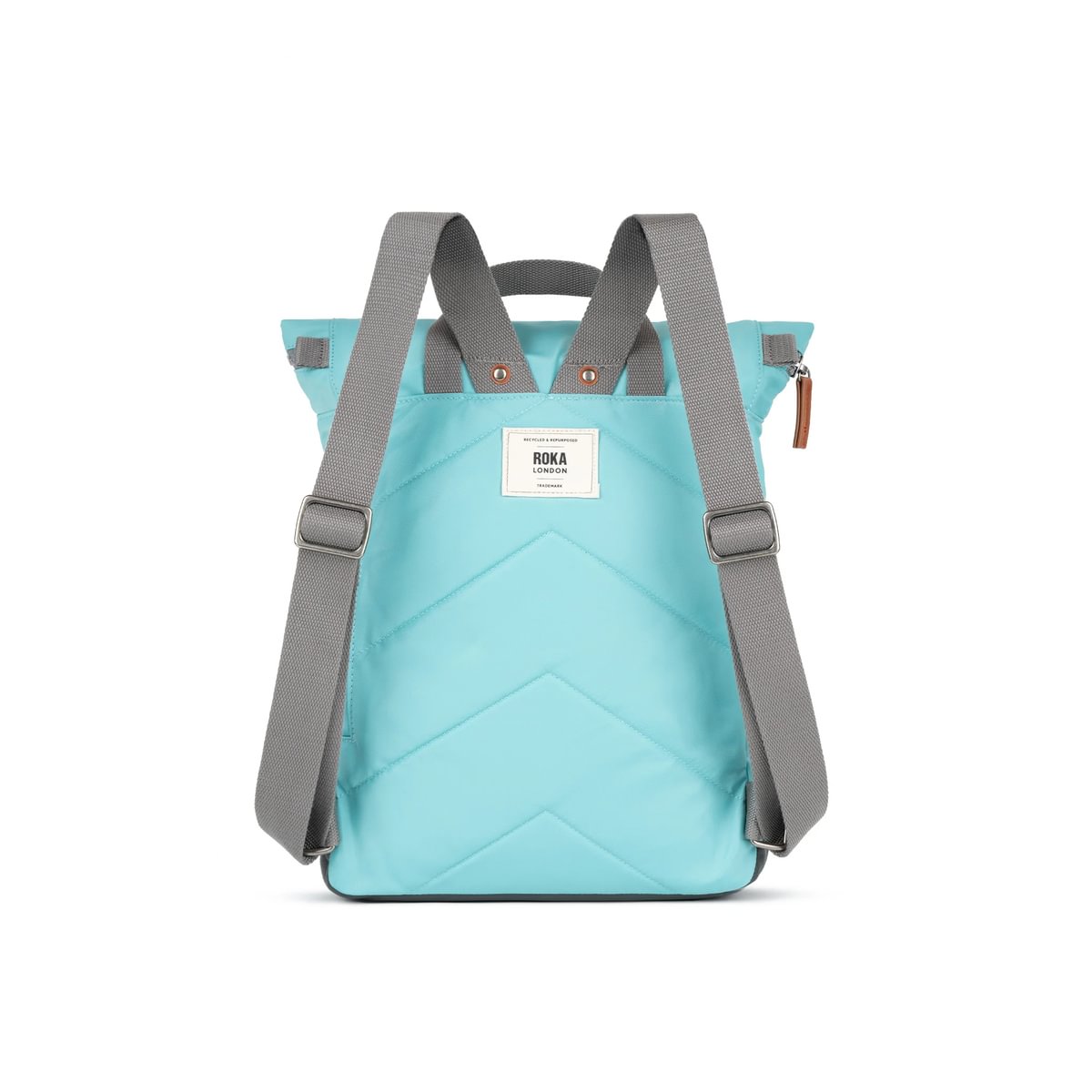 Canfield Medium Backpack in Aquatic Awe Nylon