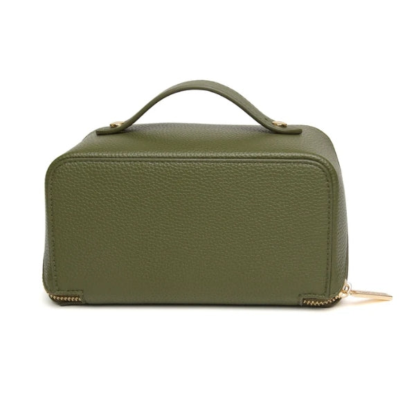 Olive - Kensington Mini Train Case