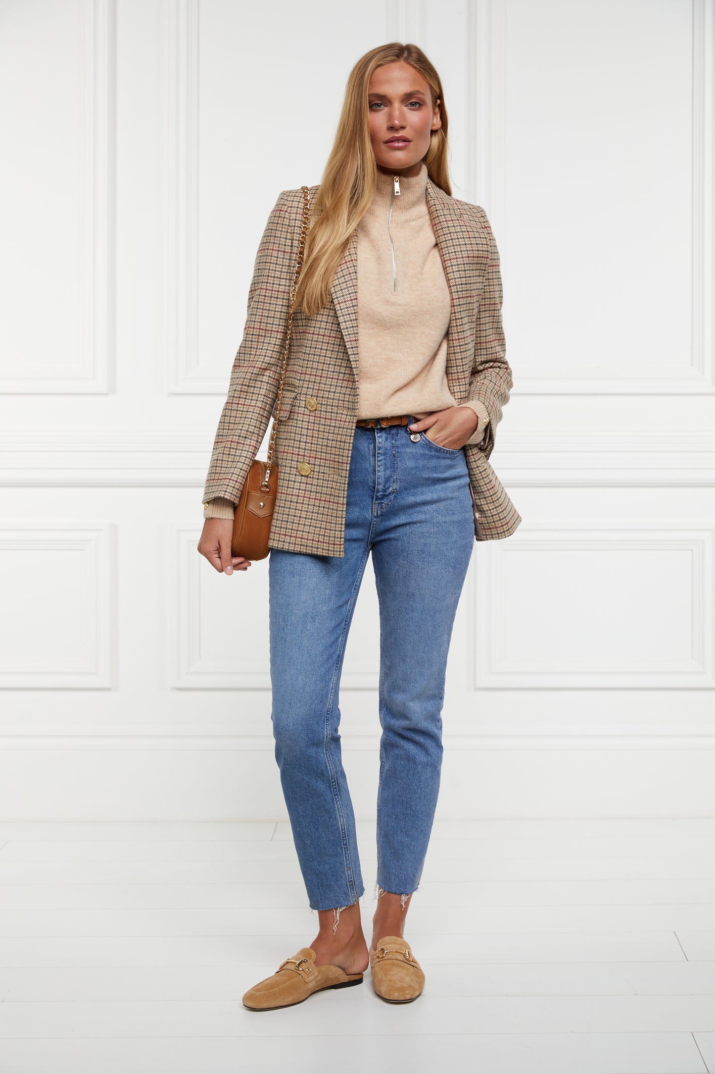 Tori Half Zip Knit