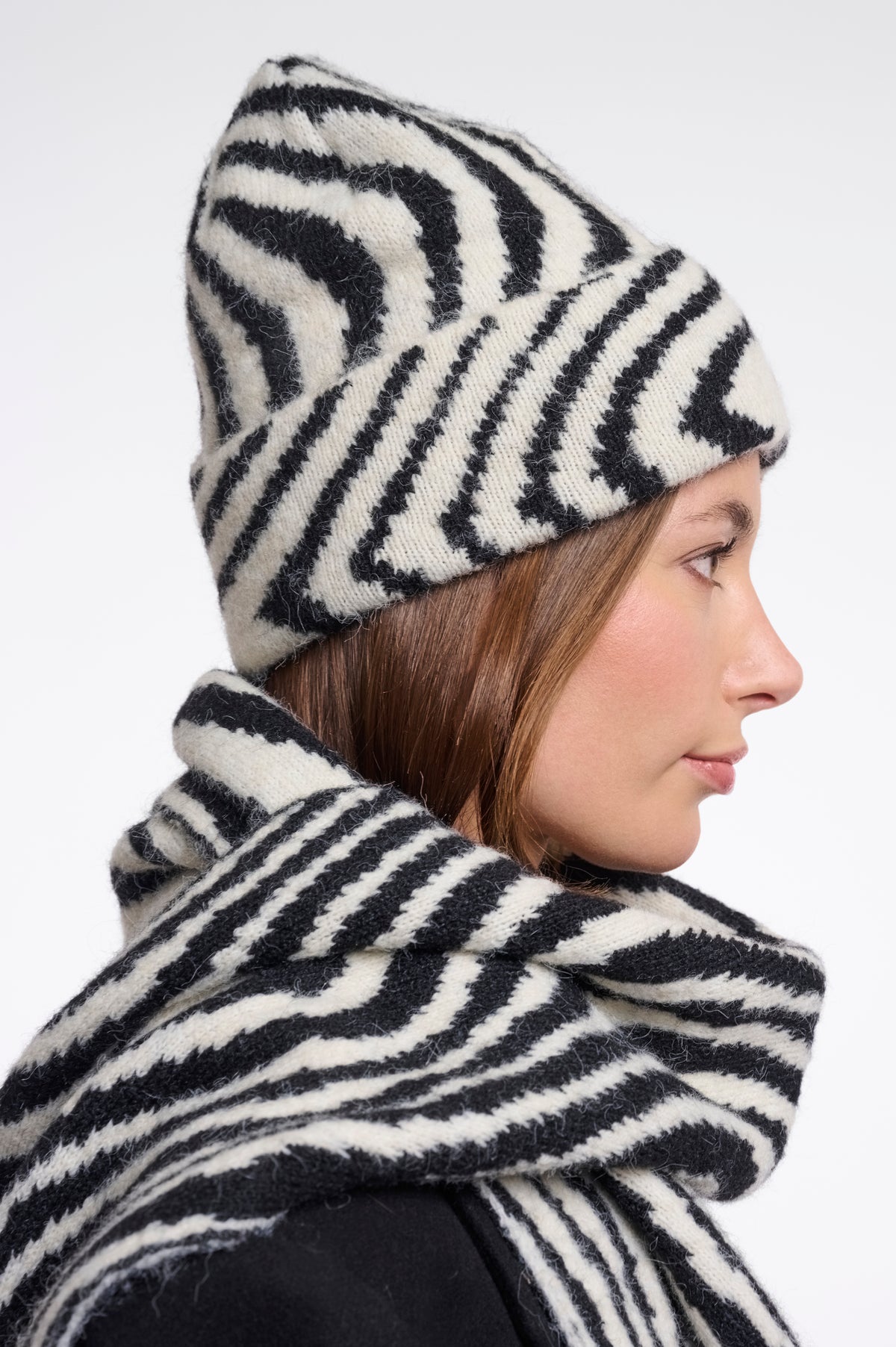 Zebra beanie