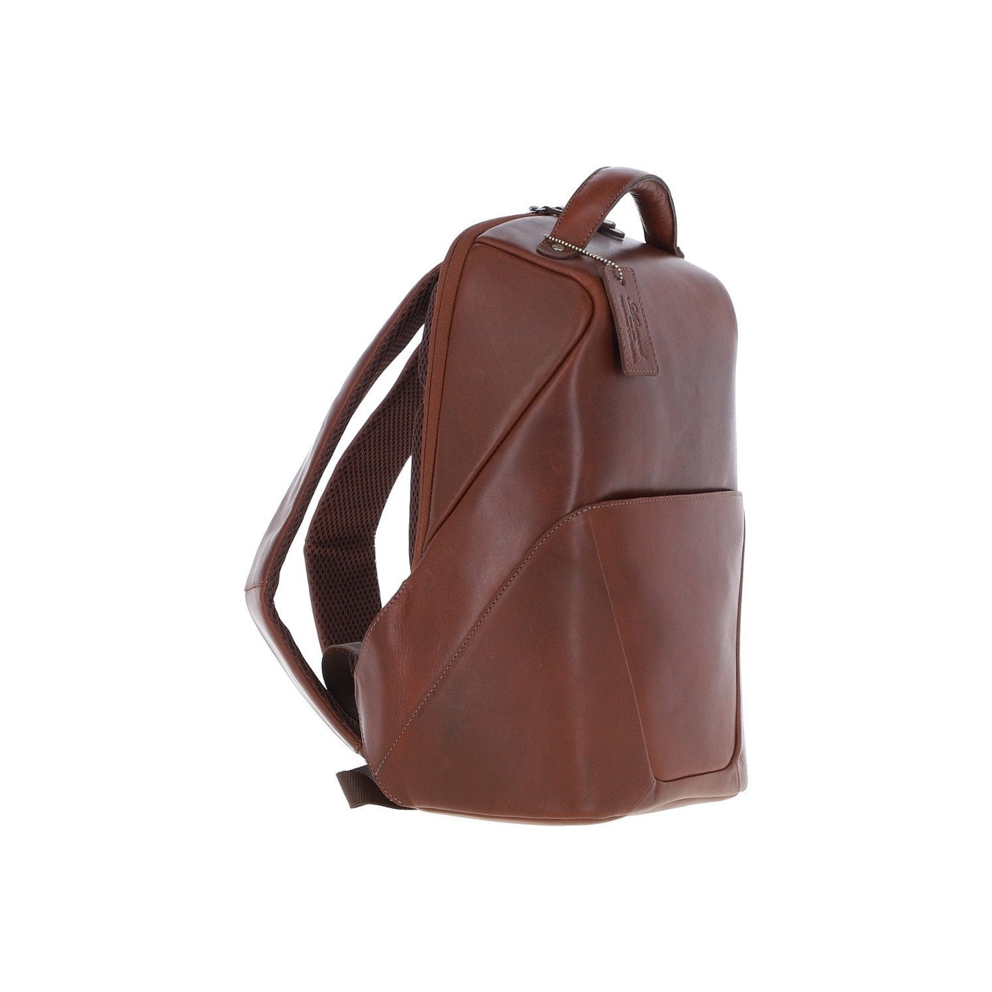 Leather Backpack Chestnut: K-47
