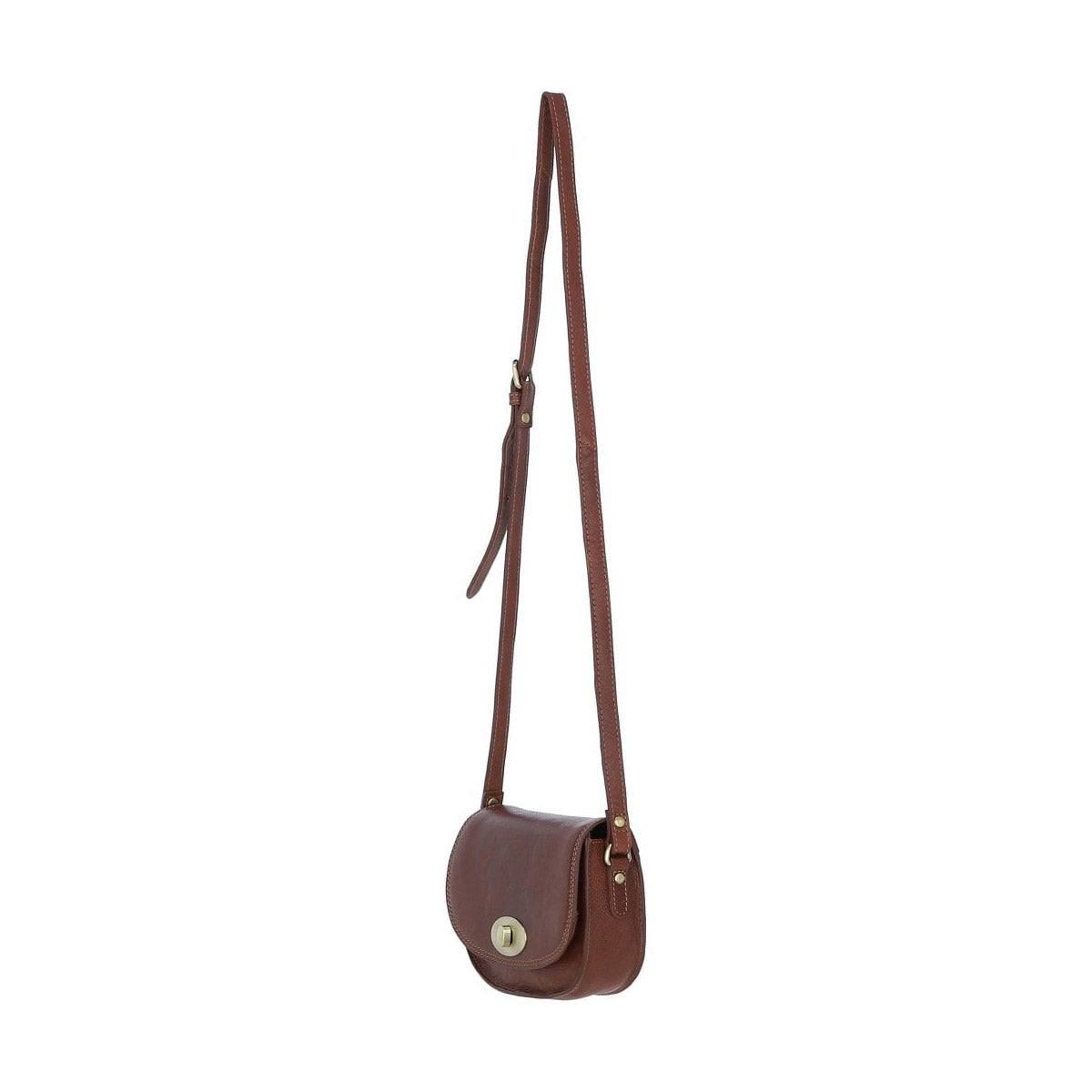 Vintage Crossbody Bag Tan: M-90
