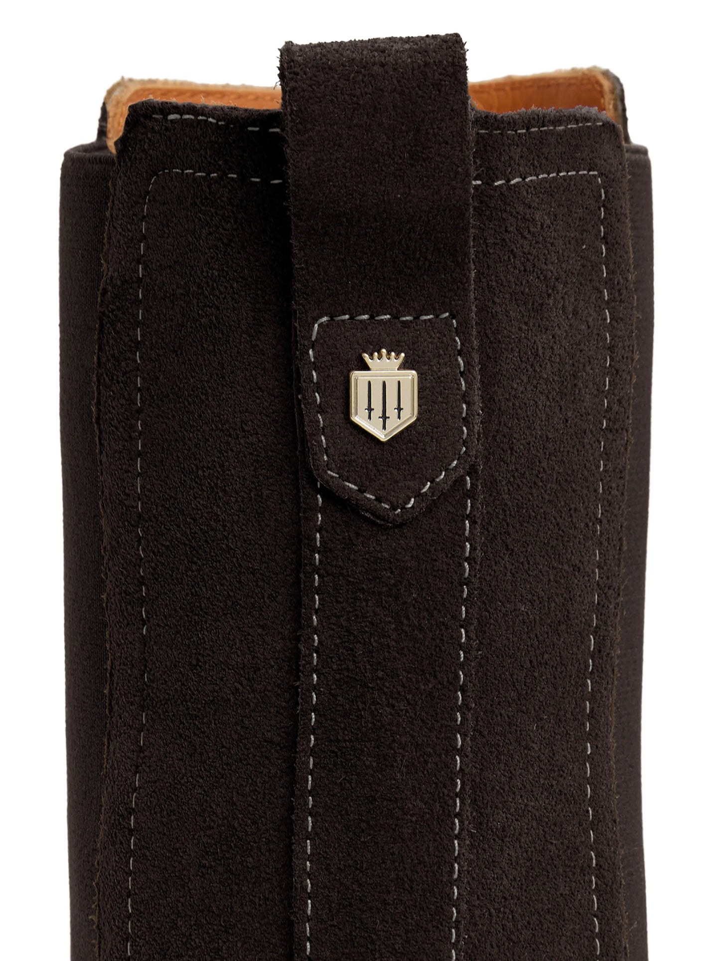 Boudica Suede Heeled Ankle Boot