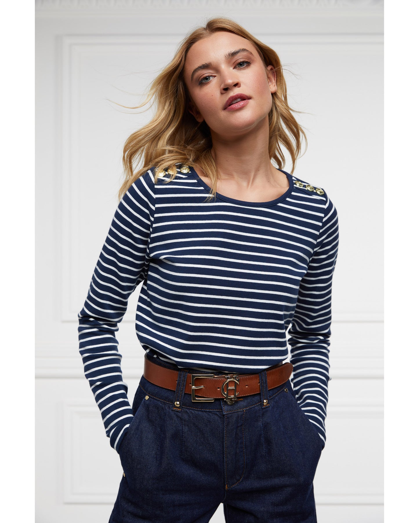 Padstow Long Sleeve Crew Neck