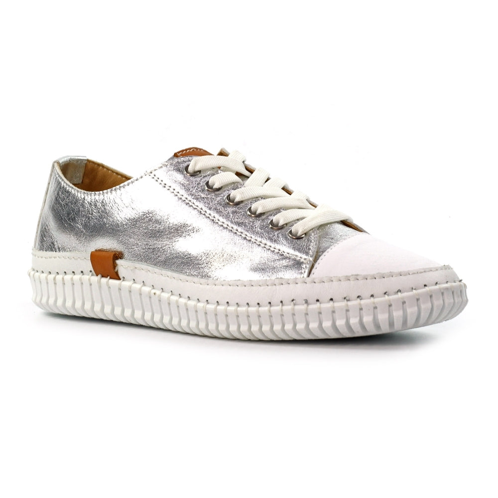 Starlet II Leather Plimsoll