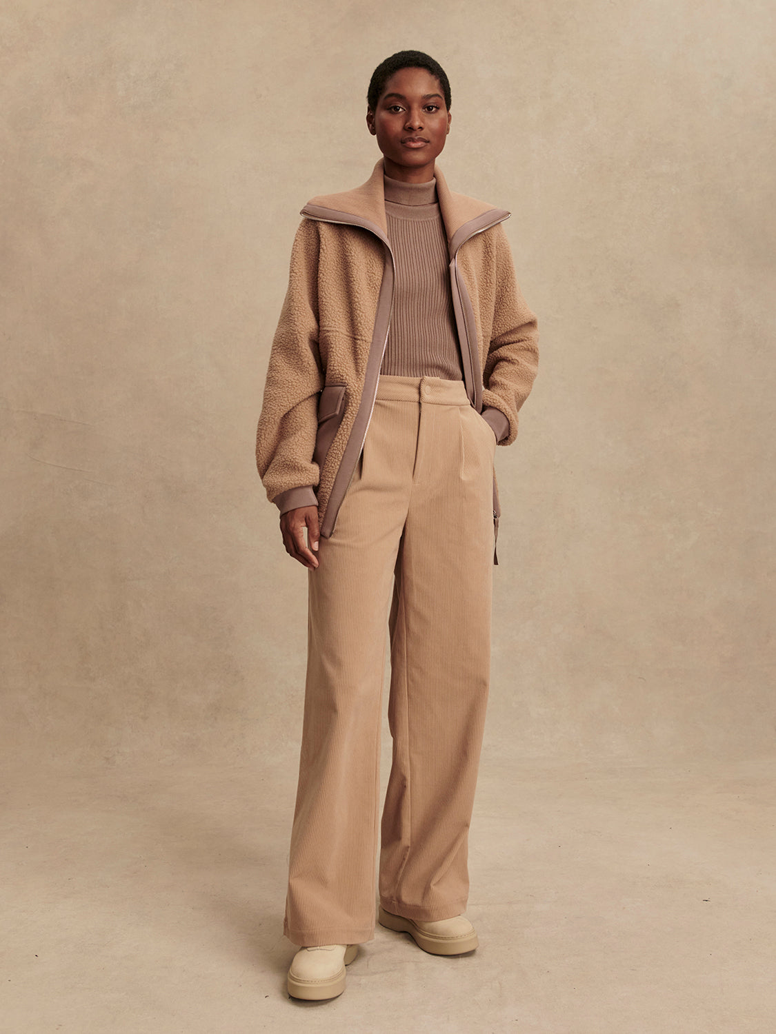 Eleanor Patch Pocket Fleece