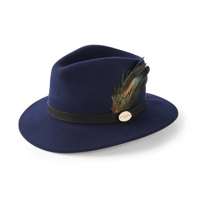 The Suffolk Fedora (Classic Feather)